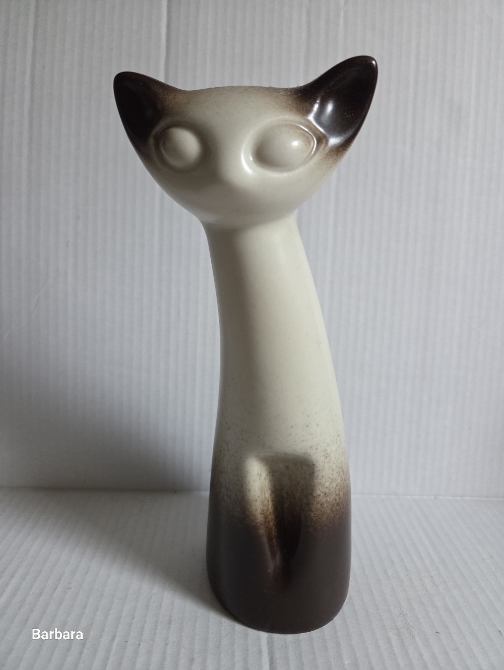 Vintage 60s Howard Pierce Pottery Siamese Cat
